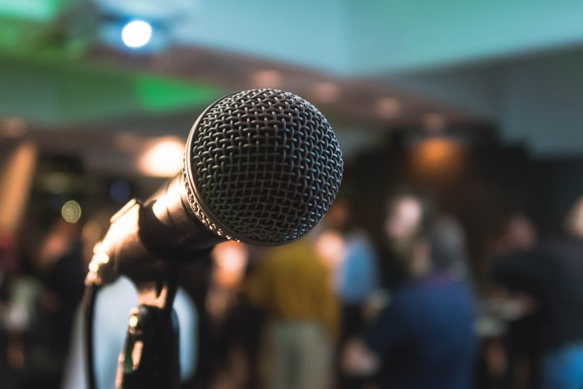 Fotograf som dokumenterer event
